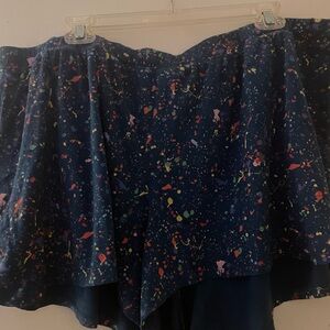 Cacique Multicolor Splatter Print Sleepwear